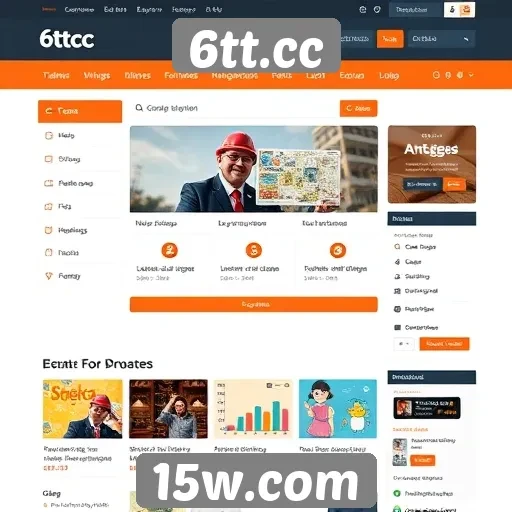 Avaliação da interface do site 6tt.cc